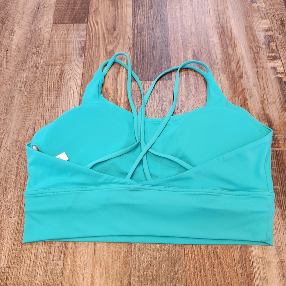 Padded Sports Bra Workout Top - Picture 2 of 5